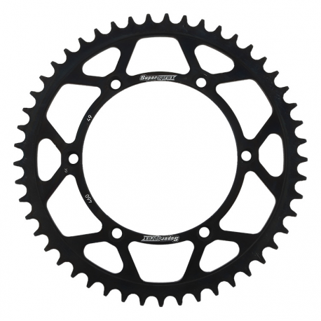 Supersprox, rozeta 489 49 Kawasaki KX/KXF `84-18 (JTR460.49), černá barva, ocelová